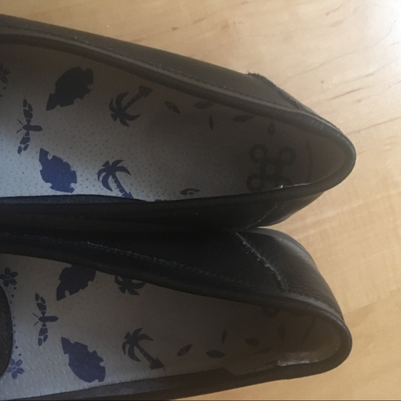 Leather loafers with silver chain - Picture 4 of 5